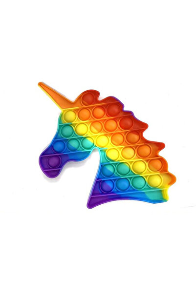 OEM Jucărie pentru deget POP It Unicorn Curcubeu