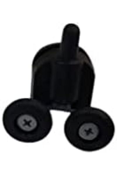 MCreative Shower Cabin Wheel Glass Cabin Bearing Black 8 Pieces