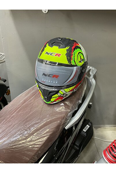 NCR kapalı çene ECE sertifikalı motosiklet kaskı