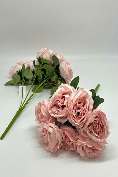 Massaltay بيجامة كبيرة الحجم مكونة من 7 رؤوس - زهرة صناعية أنيقة وجمالية