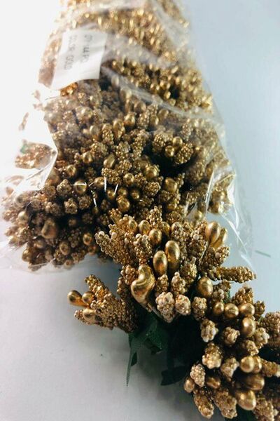 Massaltay 144 Glitter Seed Chickens – Shiny and Decorative Ornament Material