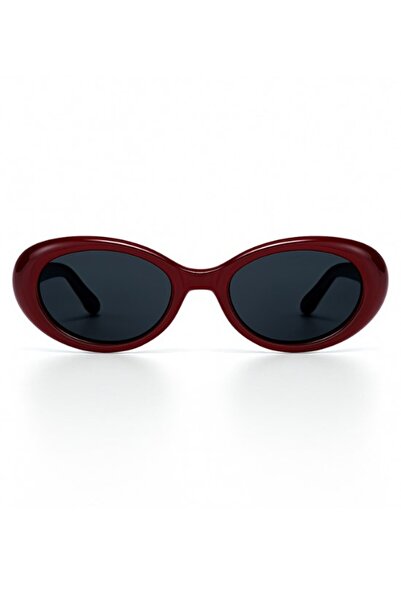 Lexi Bella Alena Burgundy Women's Sunglasses Black Frame Uv 400 Protection Ce Certificated Sunglasses