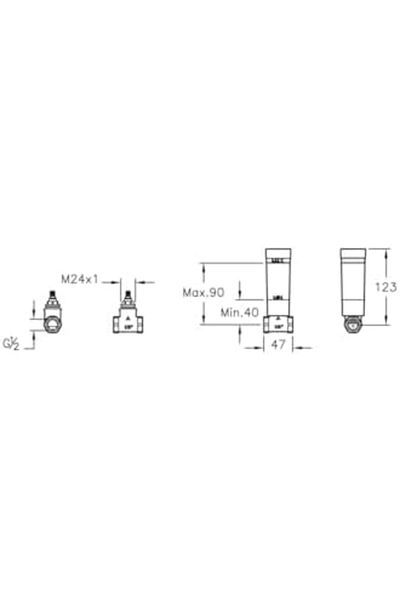 MCreative A41441 Concealed Stop Valve, Concealed Group
