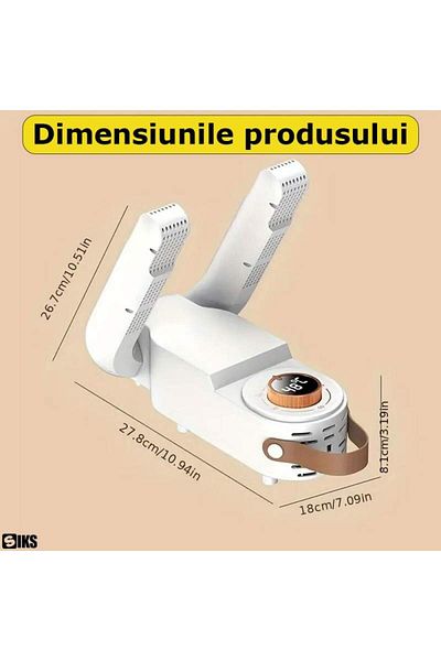 SIKS Electric Dryer for Shoes and Sneakers with Sterilizer Function for Removing Bacteria and Odors