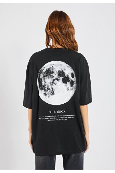 ELNOYA Unisex Cotton Oversize "More Amor Por Favor" Printed Crew Neck Comfort...