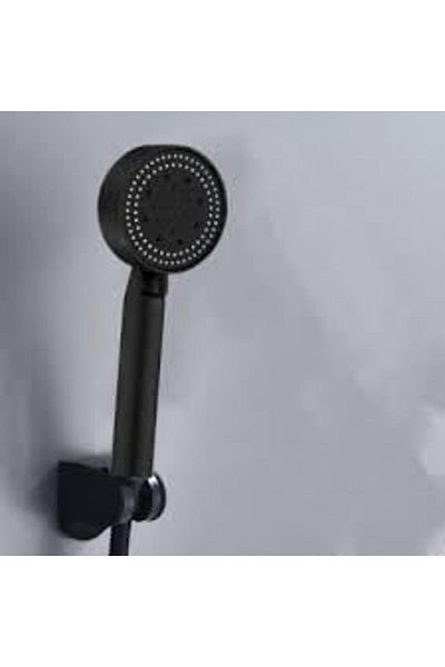 MCreative High Pressure Shower Hose, Black Shower Set, 150 cm