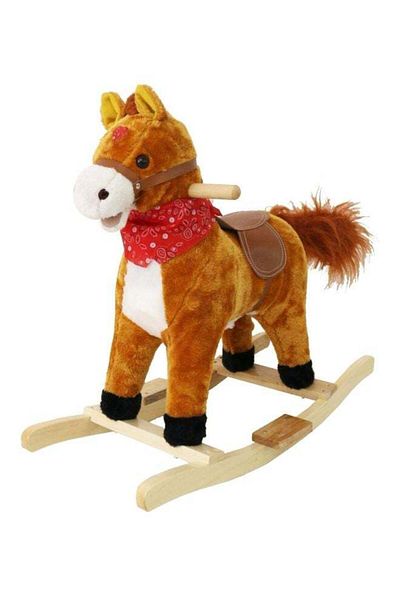 Generic Toyshine Wooden Rocking Chair with Unicorn Design