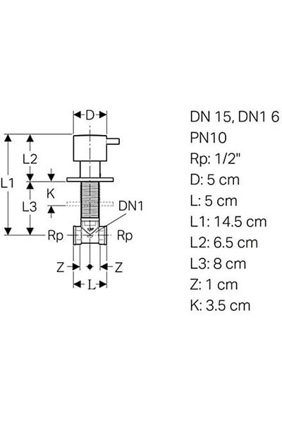 MCreative Built-in Stop Valve 616.004.21.1