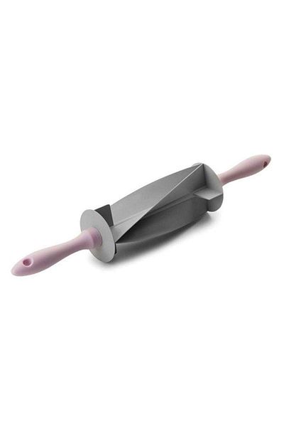 SIKS ® croissant dough roller, 40 cm, pink/gray