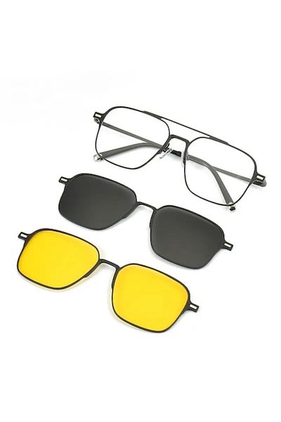 Tessero Sunglasses and Computer Protection Glasses 3-in-1 with Magnetic Attachment