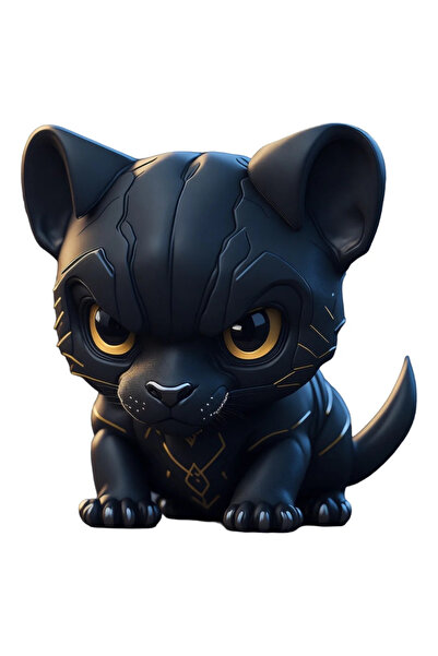 INOVATIX Set de 8 piese, autocolant pui de panteră, INOVATIX®. 6 cm