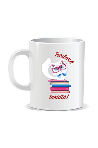OEM Personalized mug with messages for nerds, Nerd infatuation - White interior