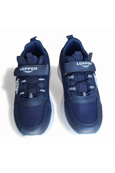 Luppon Erkek Çocuk Spor Ayakkabı - Hafif Tabanlı, Cırt Cırtlı, Rahat Günlük Sneaker