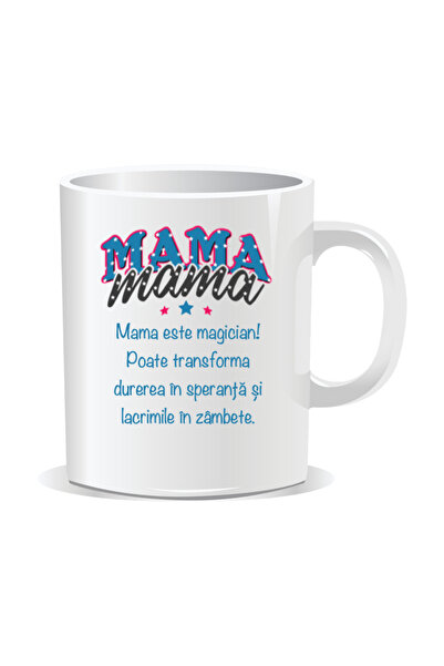 OEM Cana personalizata cu mesaje de 8 Martie pentru mame, Mama este magician ...