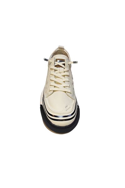 Guja Men's Ultra Light Embosed Leather Rubber Lace Daily Casual Shoes 2525Y572