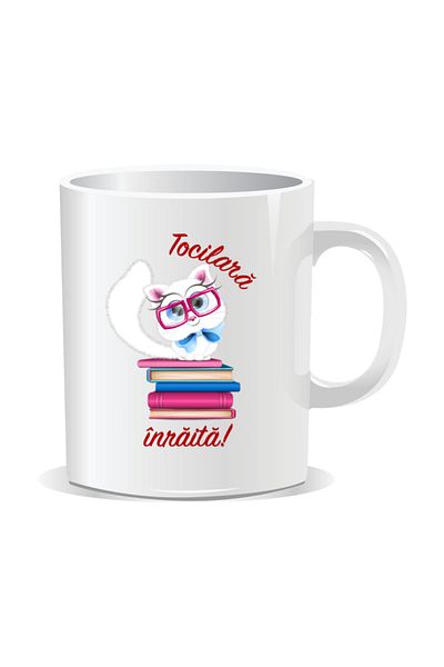 OEM Personalized mug with messages for nerds, Nerd infatuation - White interior