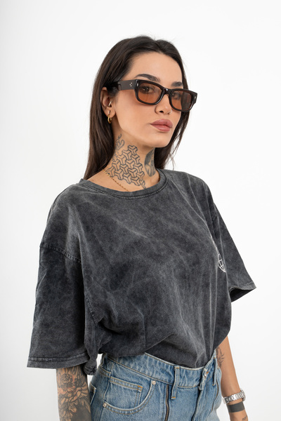 VAS.QUE Unisex Retro Style Square Sunglasses Uv400