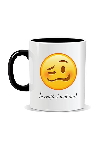 OEM Personalized Emoji Mug, You Got Me In A Fog
