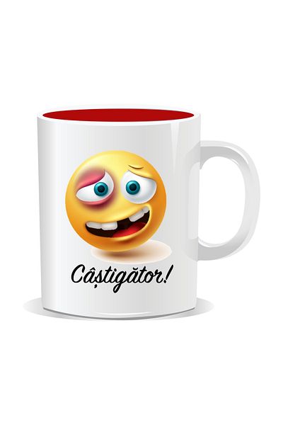 OEM Personalized Emoji Mug, Winner