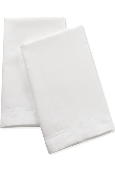 Trident : 3Piece 500 Thread Count 100 Cotton rich Solid Luxury Queen Bedsheet Set