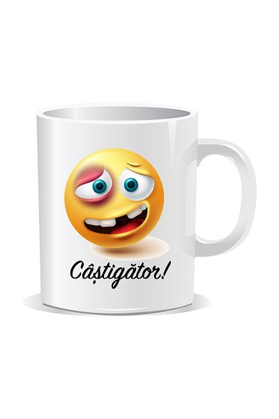 OEM Personalized Emoji Mug, Winner