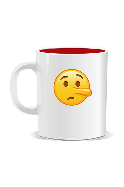 OEM Personalized Emoji Mug, Betrayed by Body Language