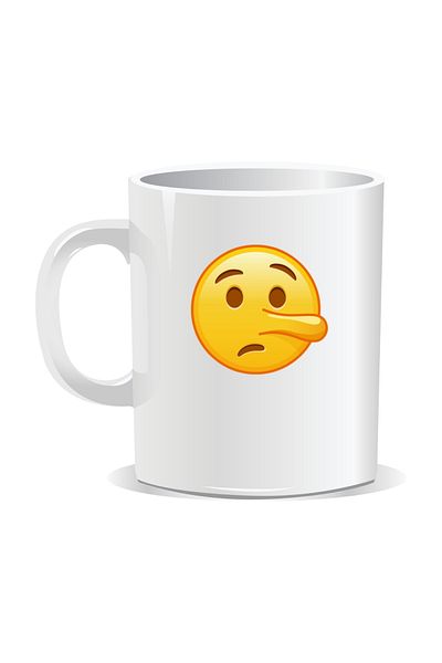 OEM Personalized Emoji Mug, Betrayed by Body Language