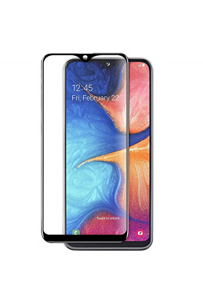 OEM Samsung Galaxy A20e Γυάλινη μεμβράνη, 5D FULL GLUE Μαύρο