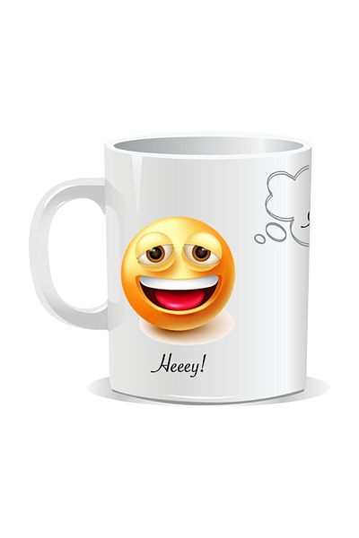 OEM Personalized Emoji Mug, And This? - White Interior