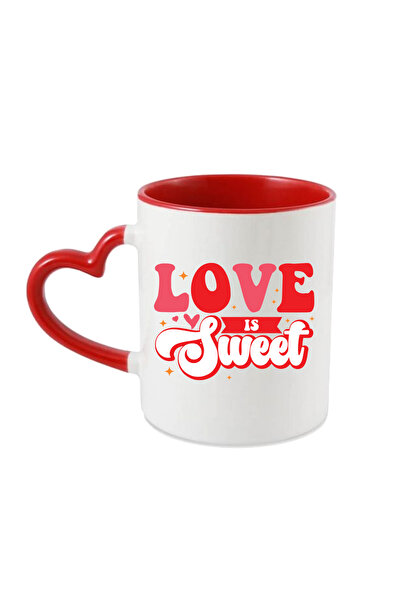 OEM Personalized mug for Valentines Day Love is sweet