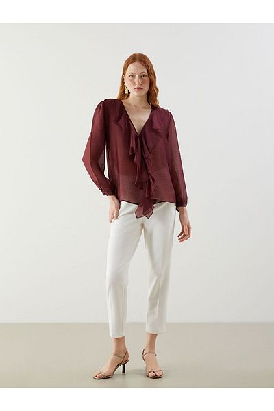 LC Waikiki V-Neck Women's Blouse