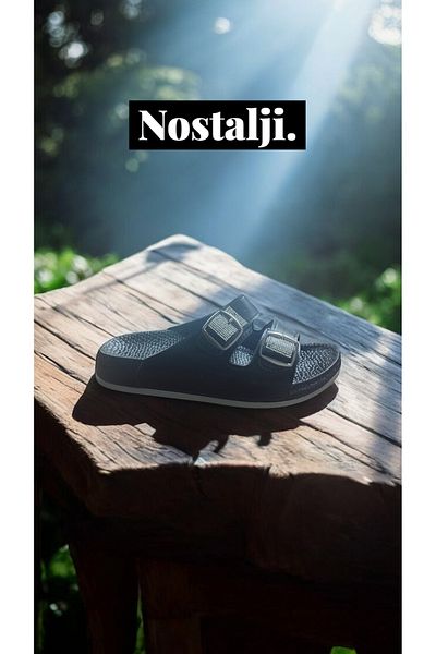Apella Konay 490 Double Buckle Stone Slippers