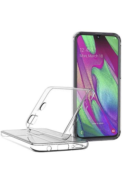 OEM Carcasă Samsung Galaxy A40, FullBody ultra subțire, silicon TPU, acoperire completă la 360 de grade