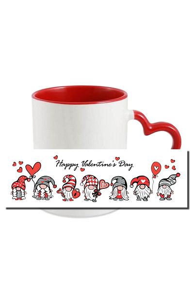OEM Personalized mug for Valentines Day, Happy Valentines Day with dwarves