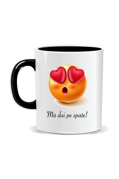 OEM Personalized mug with Emoji, You're putting me on my back