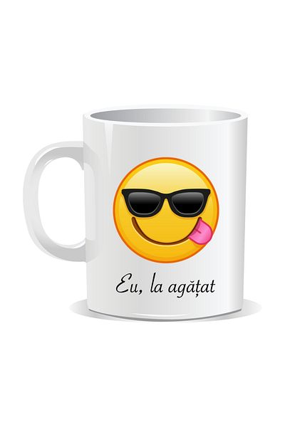 OEM Personalized mug with Emoji, La agatat