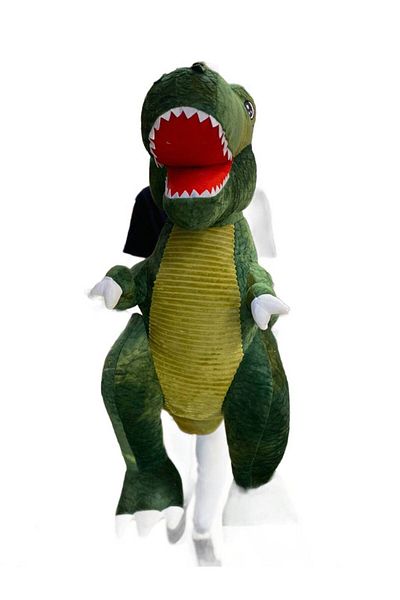 JPT Giant green T-REX dinosaur made of plush 1.2 m