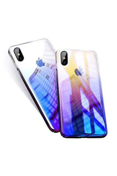 OEM Husă Huawei P20, Culoare Gradient Chameleon Albastru-Galben