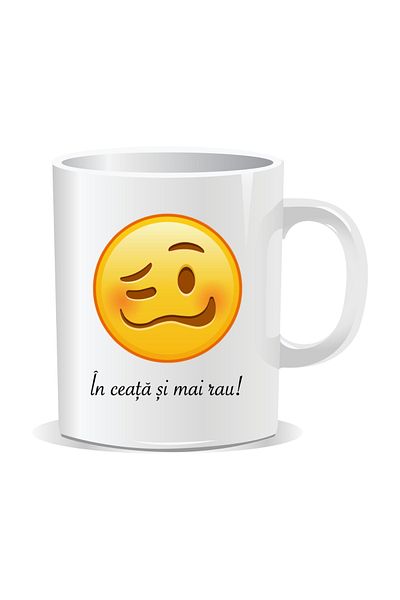 OEM Personalized Emoji Mug, You Got Me In A Fog
