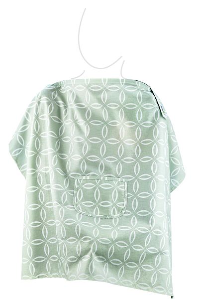 SAVA HOME COLLECTİON BabyJem Σαλιάρα Θηλασμού με Τσέπη 323 Πράσινο Δαχτυλίδι