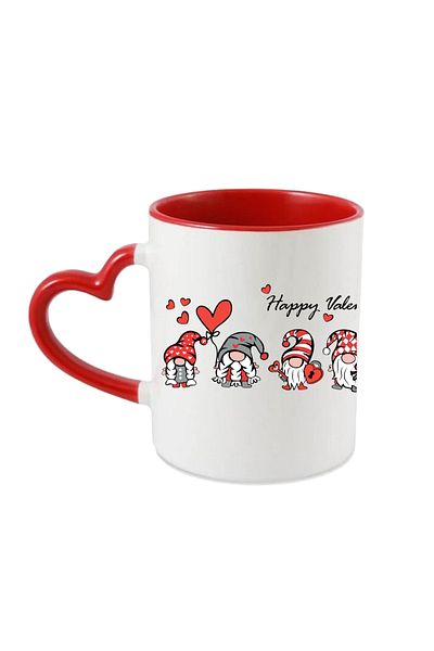 OEM Personalized mug for Valentines Day, Happy Valentines Day with dwarves