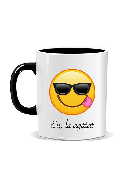 OEM Personalized mug with Emoji, La agatat