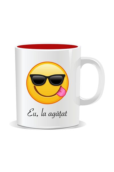 OEM Personalized mug with Emoji, La agatat