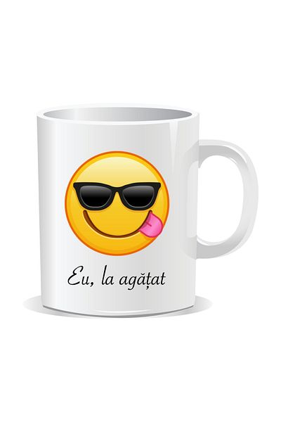 OEM Personalized mug with Emoji, La agatat