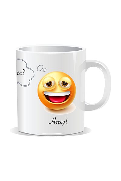OEM Personalized Emoji Mug, And This? - White Interior