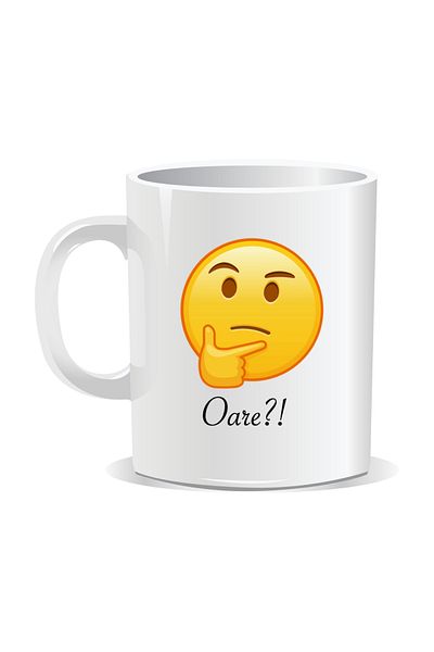 OEM Personalized Emoji Mug, What?