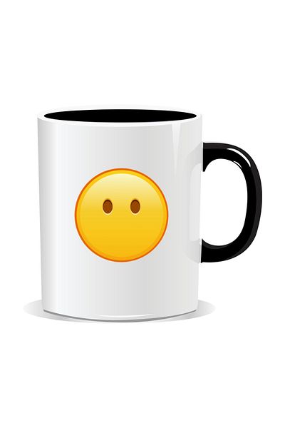 OEM Personalized mug with Emojis, Speechless, Speechless
