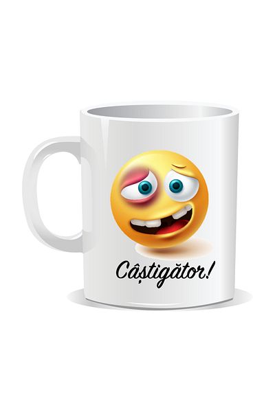 OEM Personalized Emoji Mug, Winner