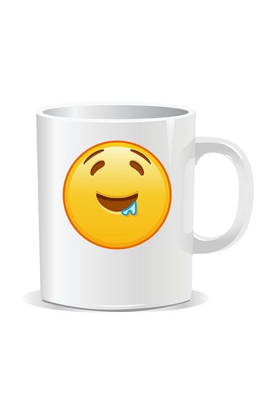 OEM Personalized mug with Emoji, Can you smell this drink?