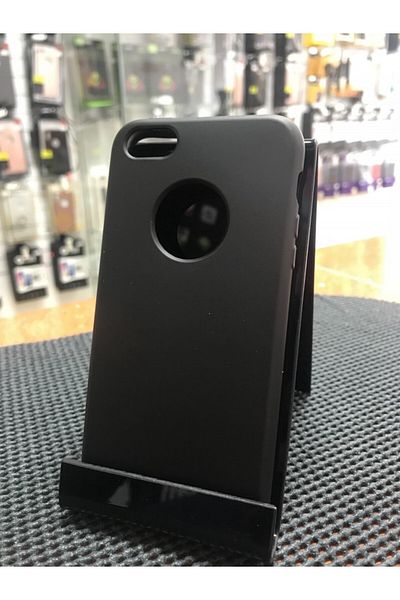 OEM Carcasă subțire rezistentă la șocuri Apple iPhone 5/5S/SE, neagră